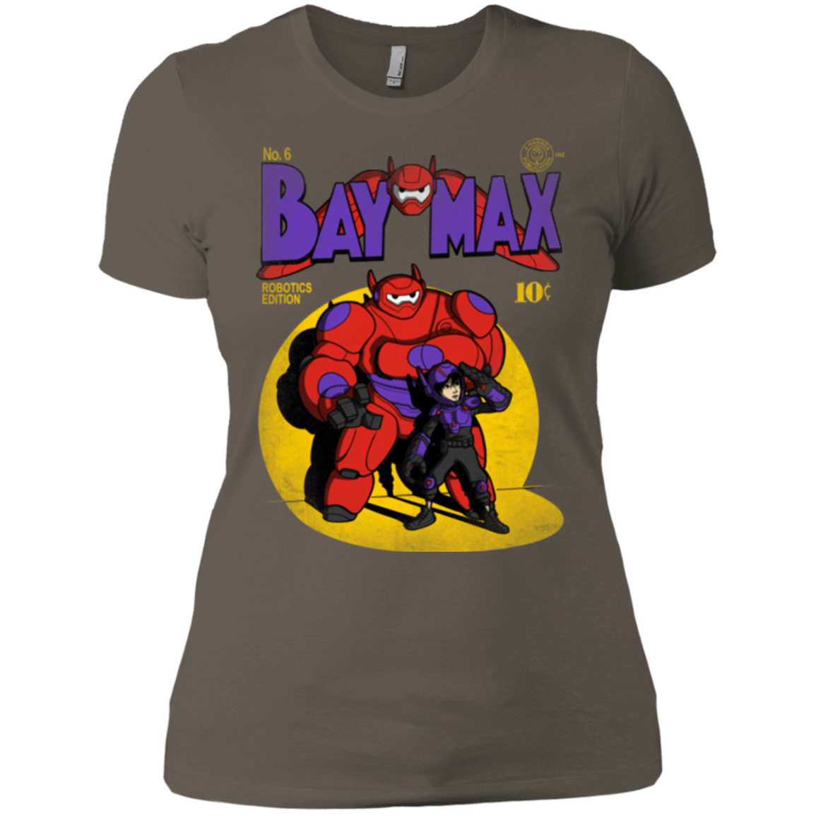 T-Shirts Warm Grey / X-Small Baymax Number 9 Women's Premium T-Shirt