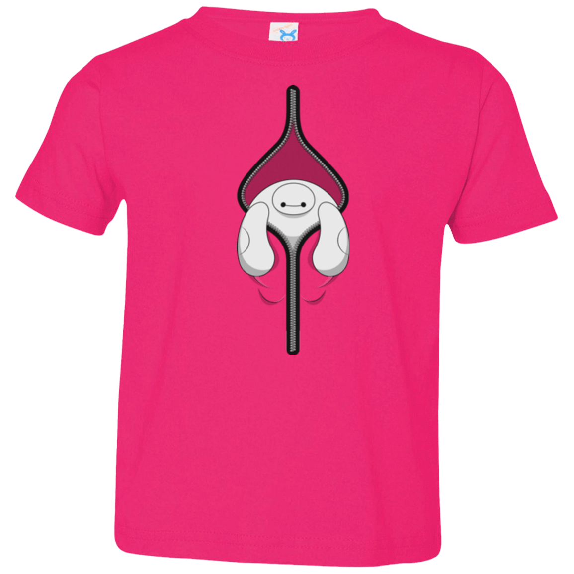 T-Shirts Hot Pink / 2T Baymax Toddler Premium T-Shirt
