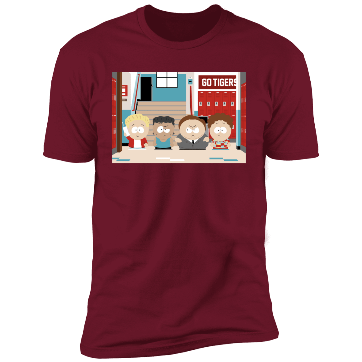 T-Shirts Cardinal / S Bayside Park Men's Premium T-Shirt