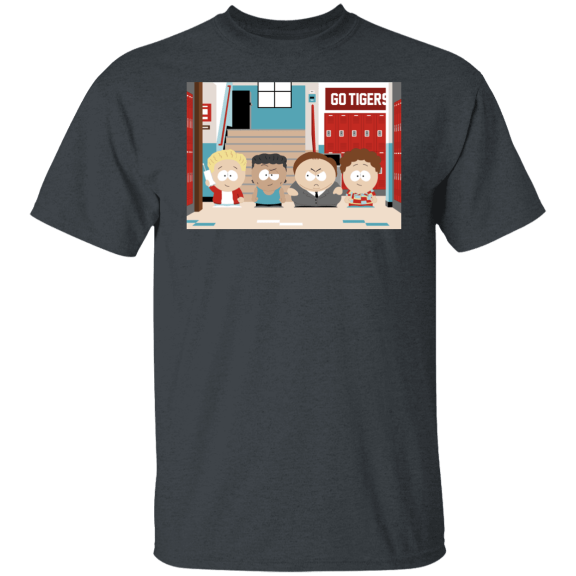 T-Shirts Dark Heather / S Bayside Park T-Shirt