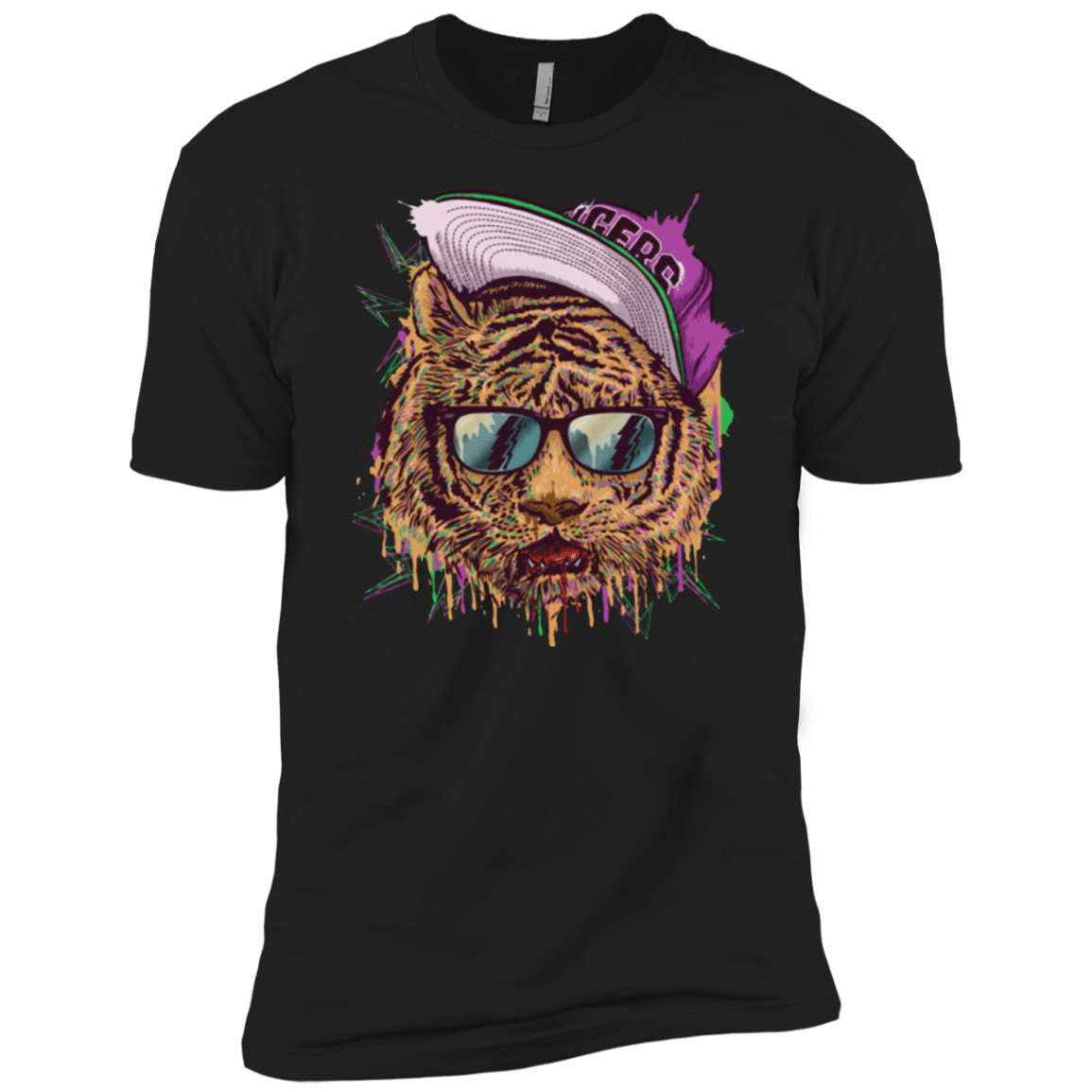 T-Shirts Black / YXS Bayside Tigers Boys Premium T-Shirt