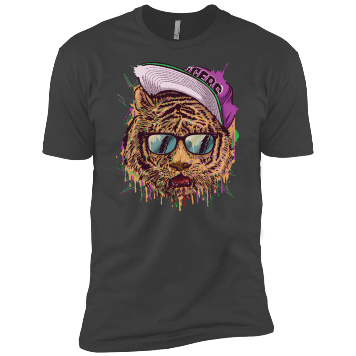 T-Shirts Heavy Metal / YXS Bayside Tigers Boys Premium T-Shirt