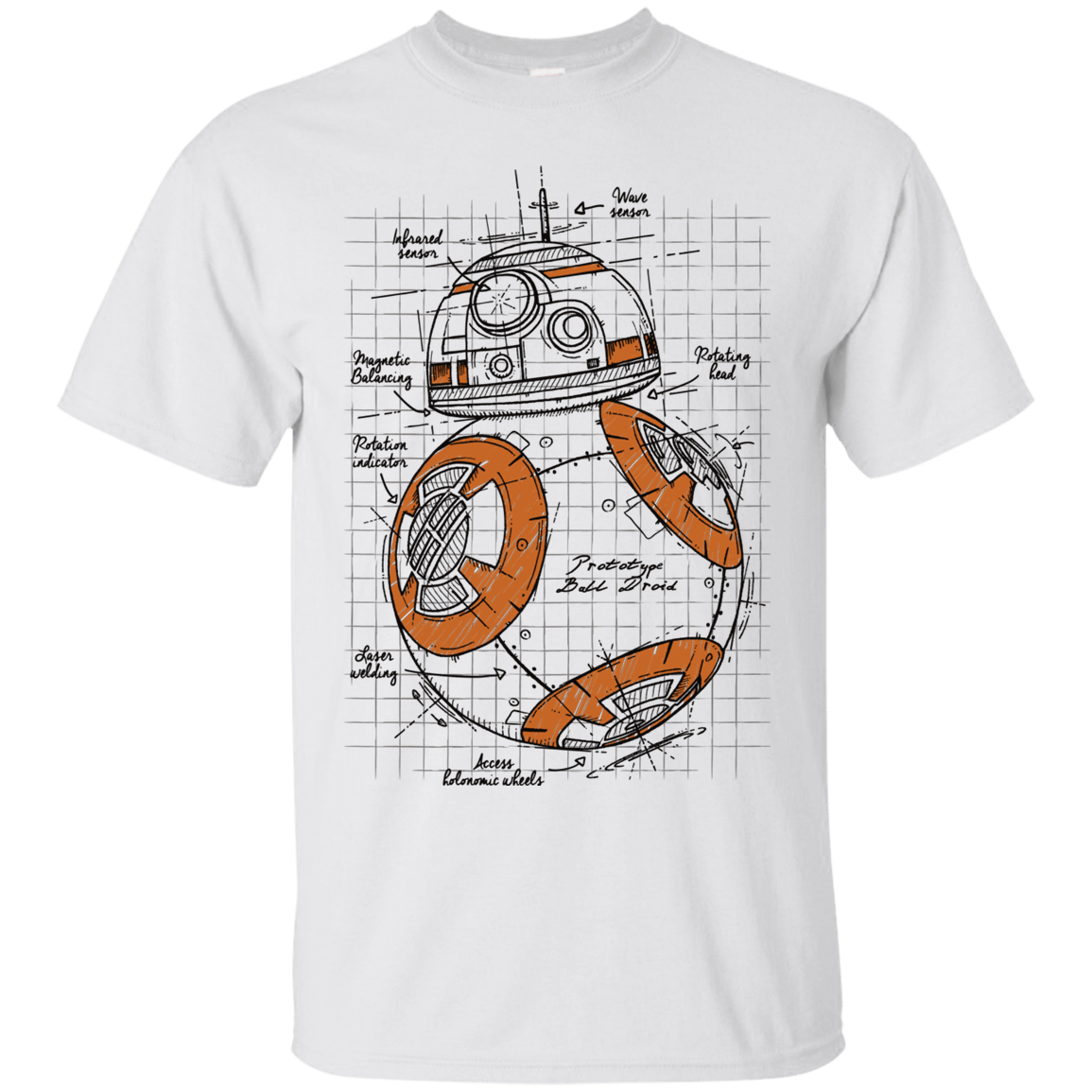 T-Shirts White / S BB-8 Plan T-Shirt