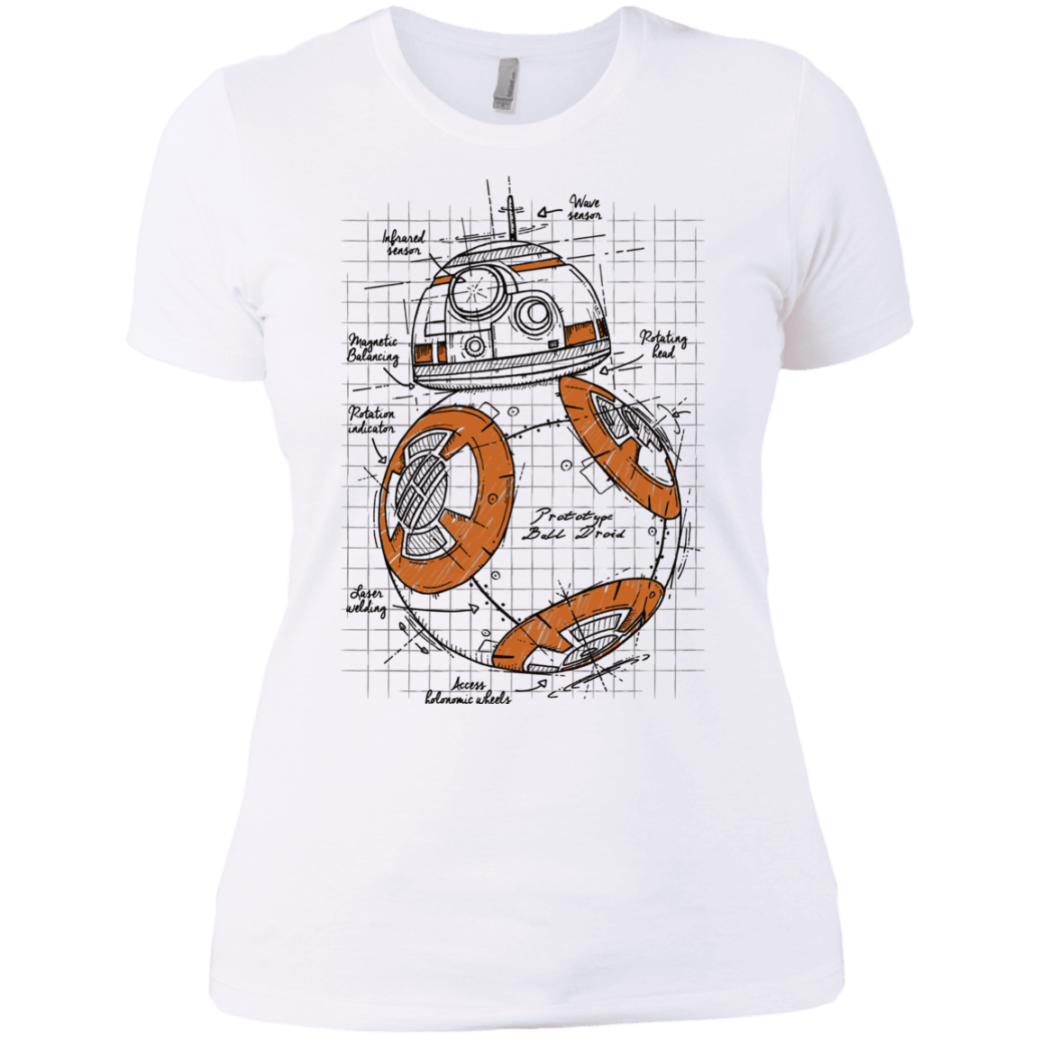 T-Shirts White / X-Small BB-8 Plan Women's Premium T-Shirt