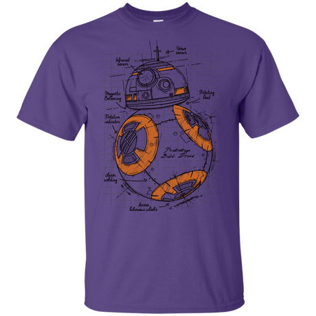 T-Shirts Purple / YXS BB-8 Plan Youth T-Shirt