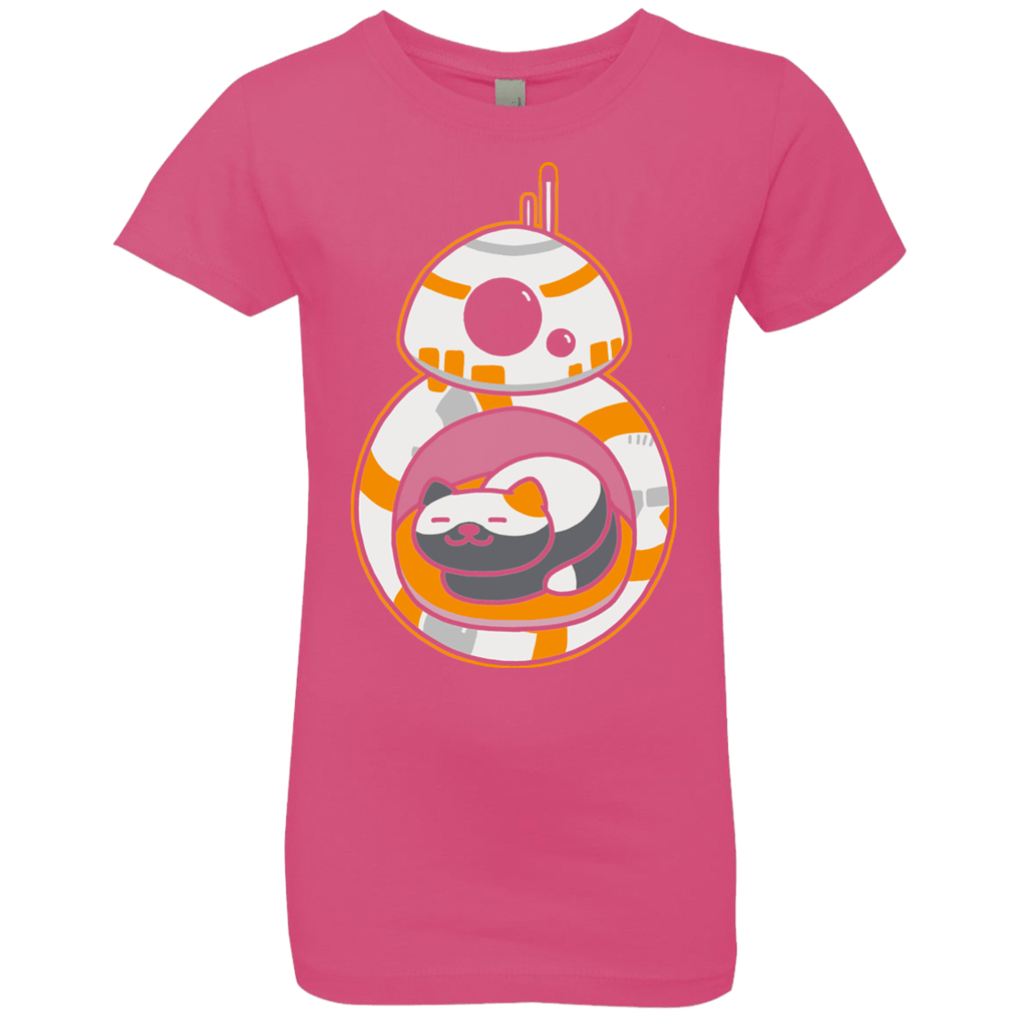 T-Shirts Hot Pink / YXS BB Atsume Girls Premium T-Shirt