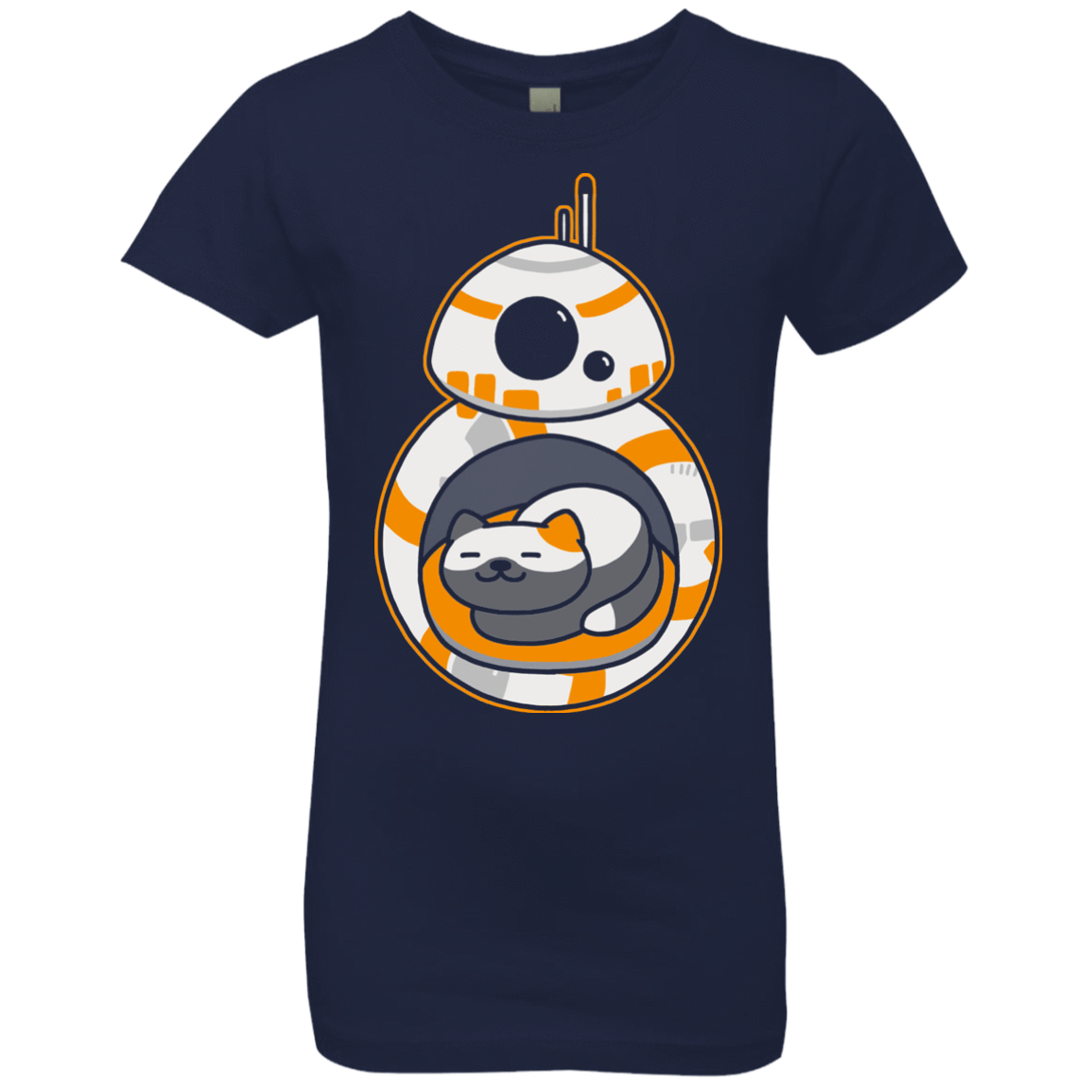 T-Shirts Midnight Navy / YXS BB Atsume Girls Premium T-Shirt