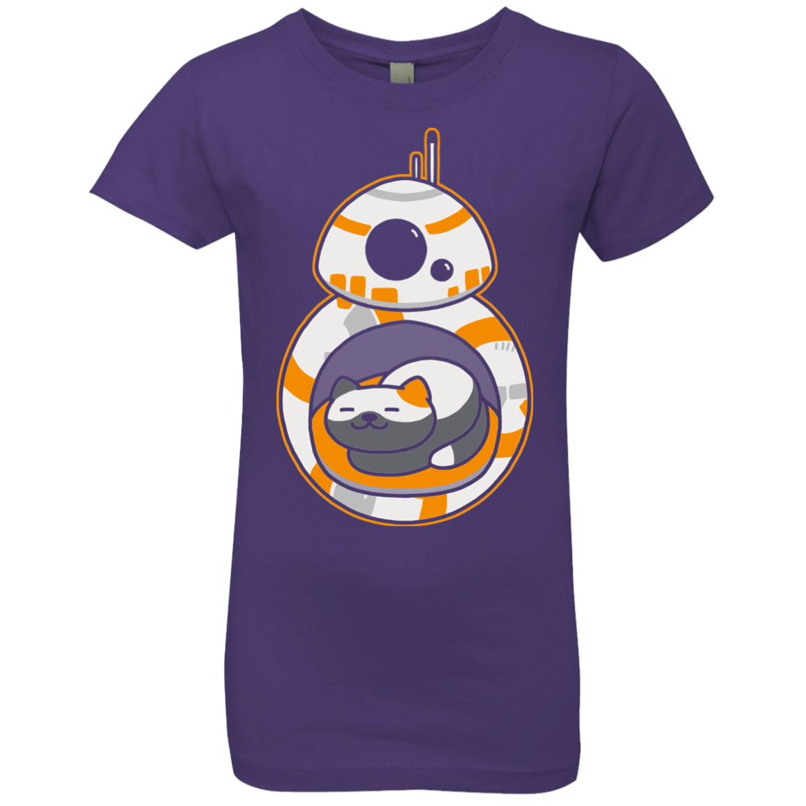 T-Shirts Purple Rush / YXS BB Atsume Girls Premium T-Shirt