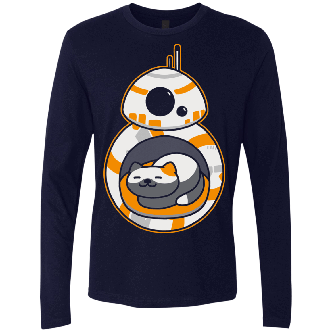 T-Shirts Midnight Navy / Small BB Atsume Men's Premium Long Sleeve