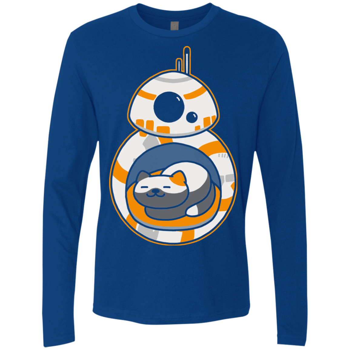 T-Shirts Royal / Small BB Atsume Men's Premium Long Sleeve