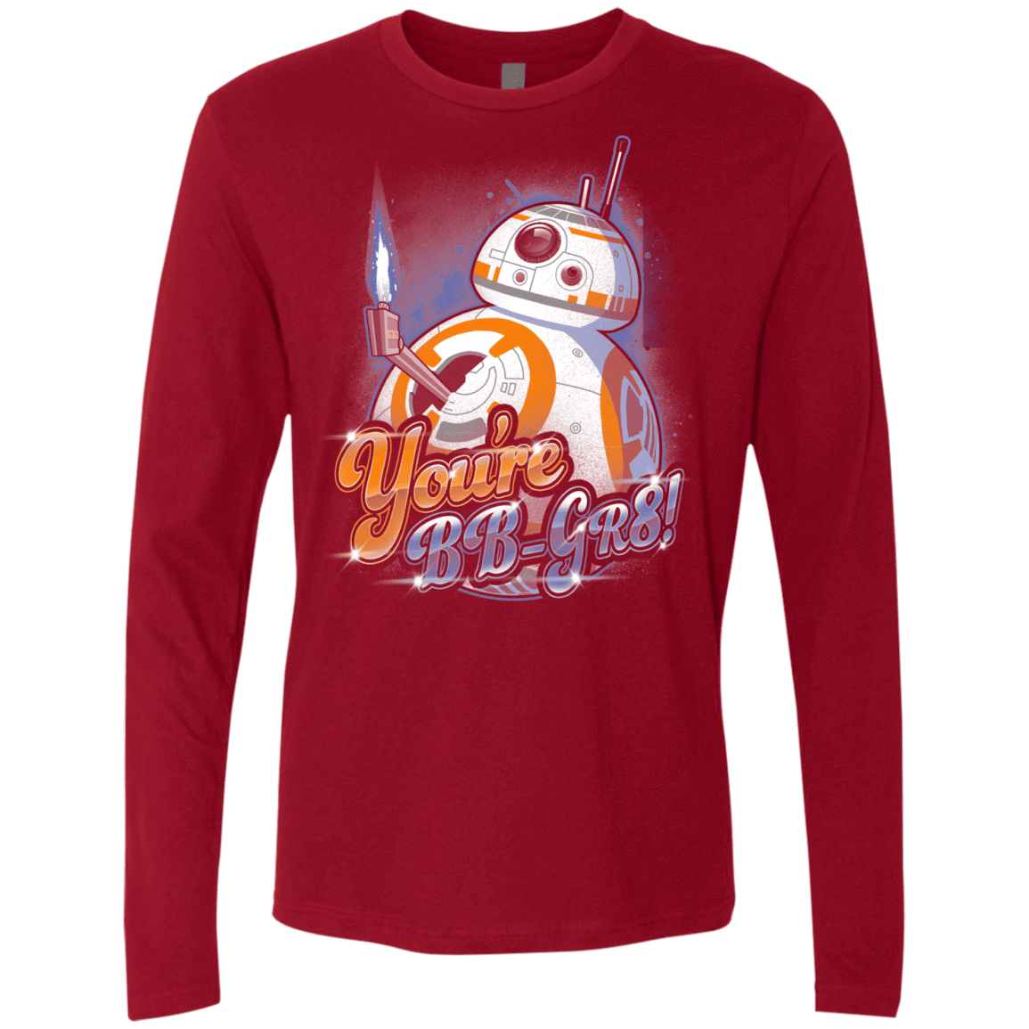 T-Shirts Cardinal / S BB Great Men's Premium Long Sleeve