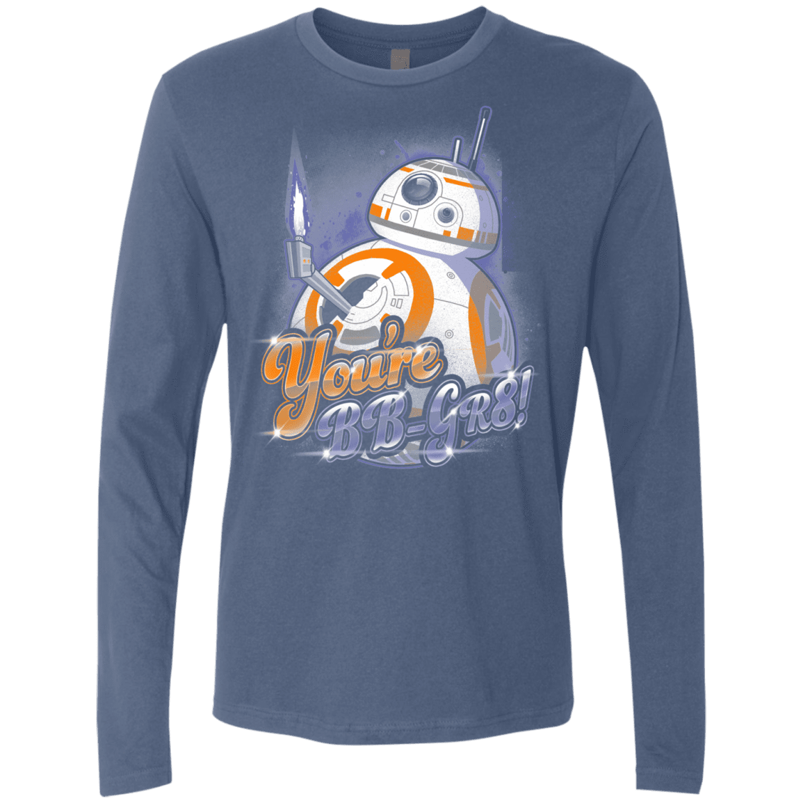 T-Shirts Indigo / S BB Great Men's Premium Long Sleeve