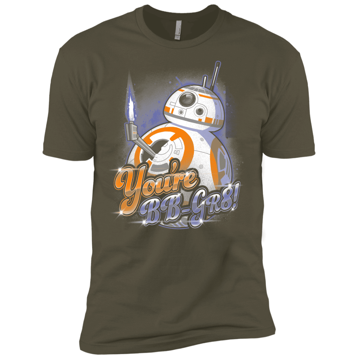 T-Shirts Military Green / X-Small BB Great Men's Premium T-Shirt