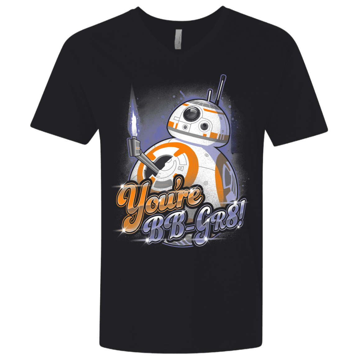 T-Shirts Black / X-Small BB Great Men's Premium V-Neck