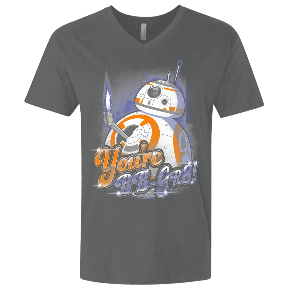 T-Shirts Heavy Metal / X-Small BB Great Men's Premium V-Neck