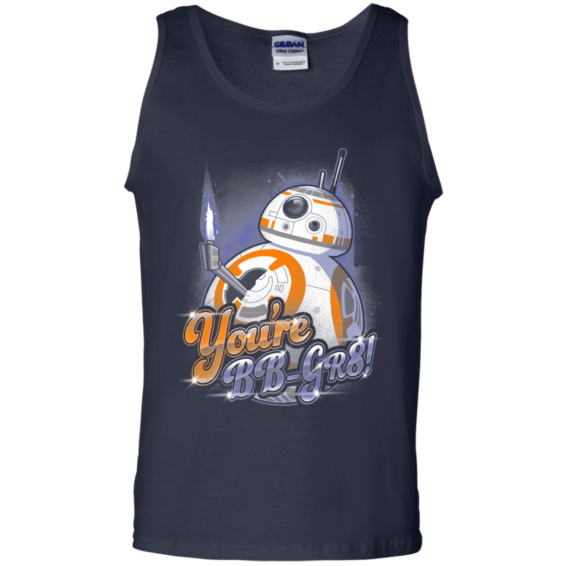 T-Shirts Navy / S BB Great Men's Tank Top