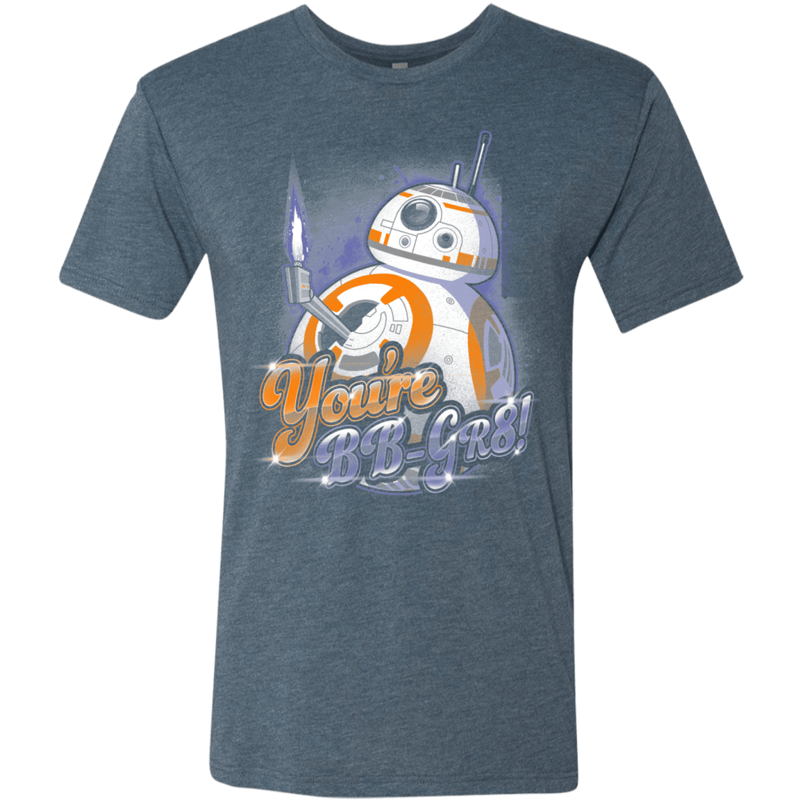 T-Shirts Indigo / S BB Great Men's Triblend T-Shirt