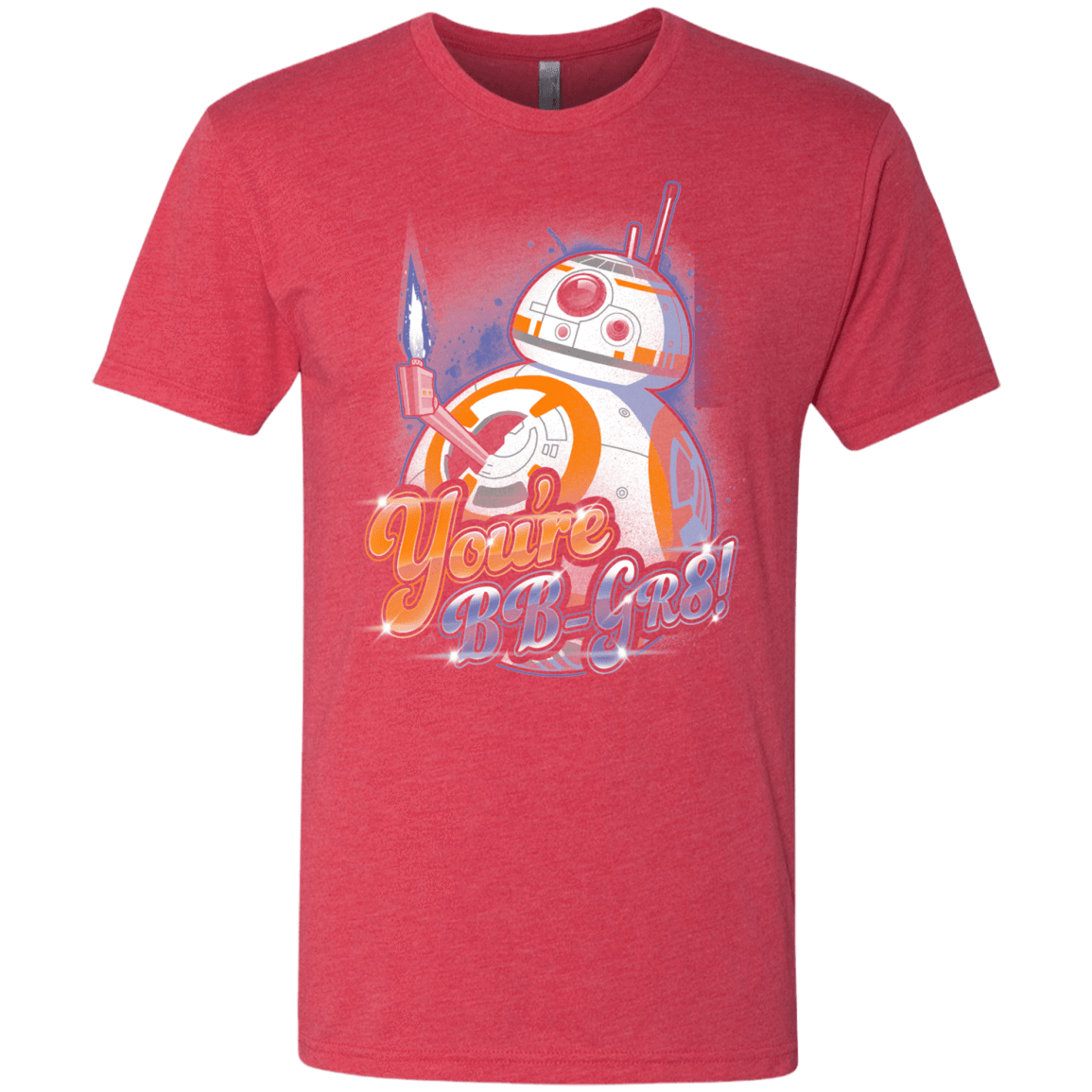 T-Shirts Vintage Red / S BB Great Men's Triblend T-Shirt