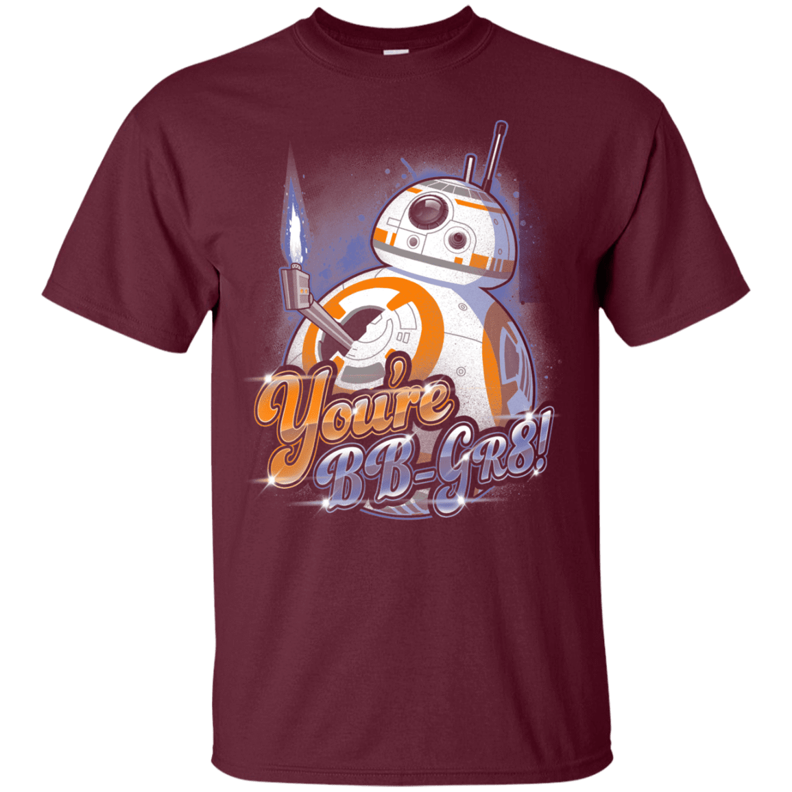 T-Shirts Maroon / S BB Great T-Shirt