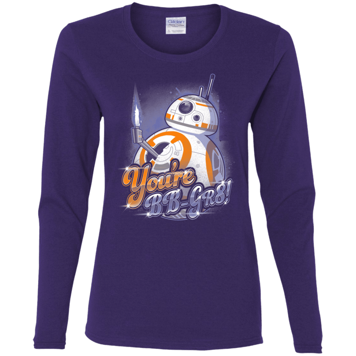 T-Shirts Purple / S BB Great Women's Long Sleeve T-Shirt