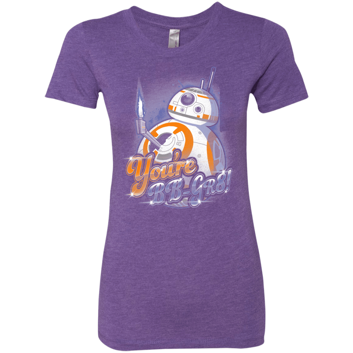 T-Shirts Purple Rush / S BB Great Women's Triblend T-Shirt