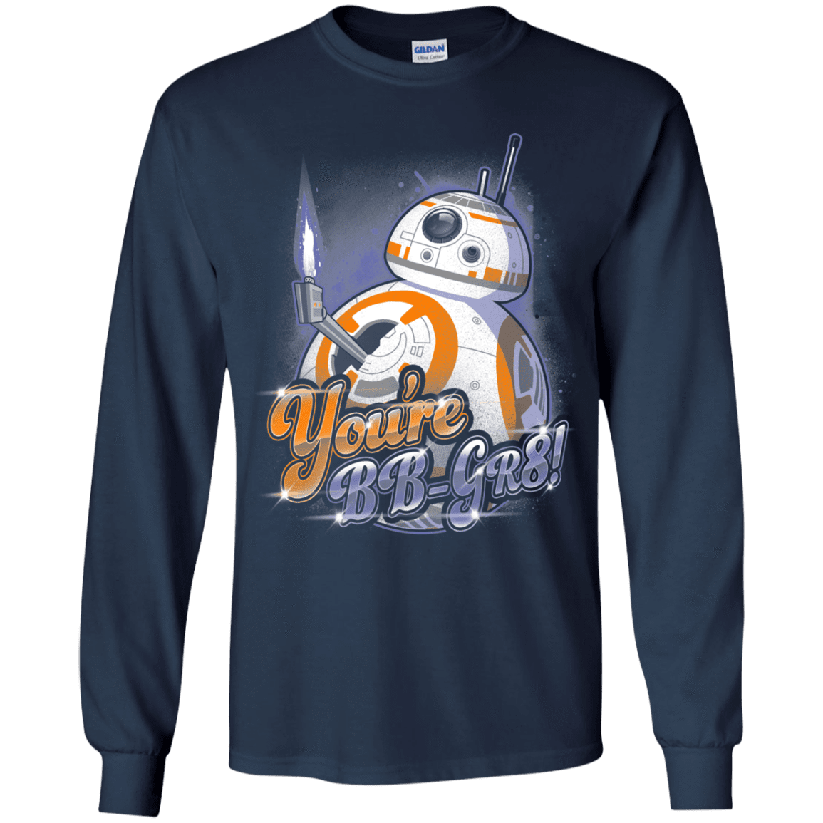 T-Shirts Navy / YS BB Great Youth Long Sleeve T-Shirt