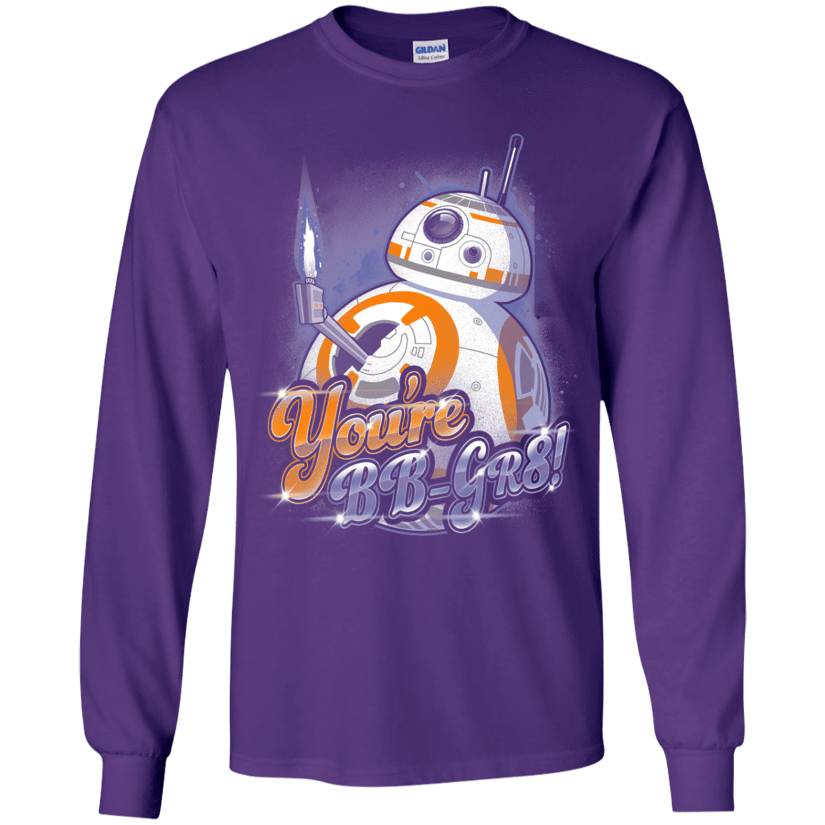 T-Shirts Purple / YS BB Great Youth Long Sleeve T-Shirt