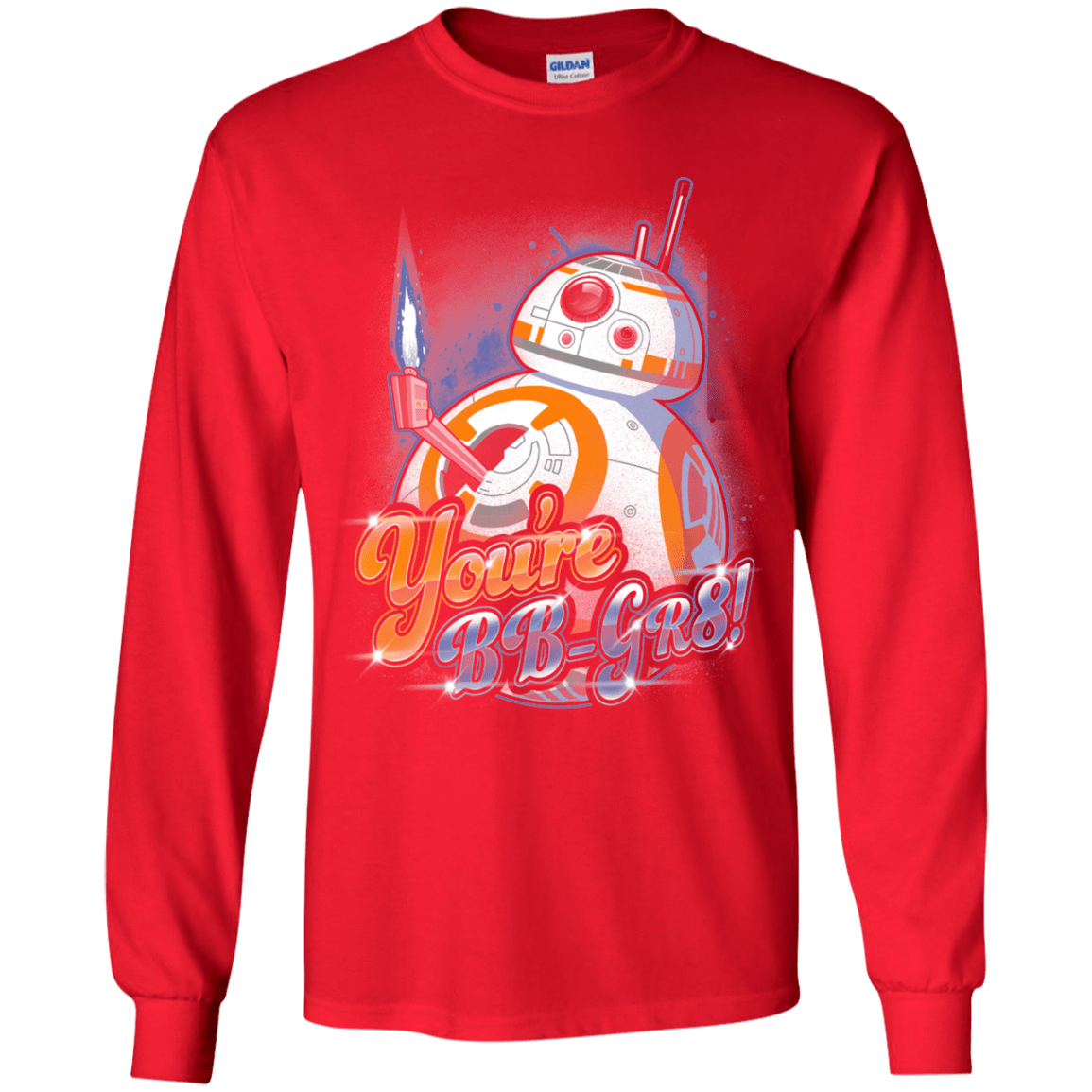 T-Shirts Red / YS BB Great Youth Long Sleeve T-Shirt