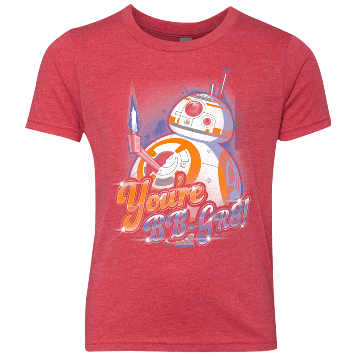 T-Shirts Vintage Red / YXS BB Great Youth Triblend T-Shirt