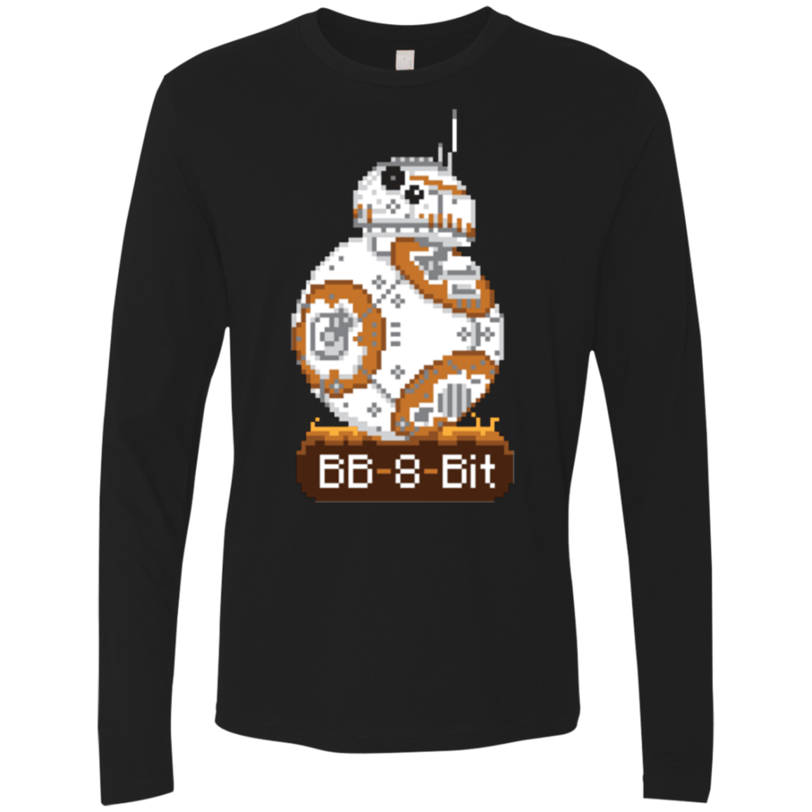 T-Shirts Black / Small BB8Bit Men's Premium Long Sleeve
