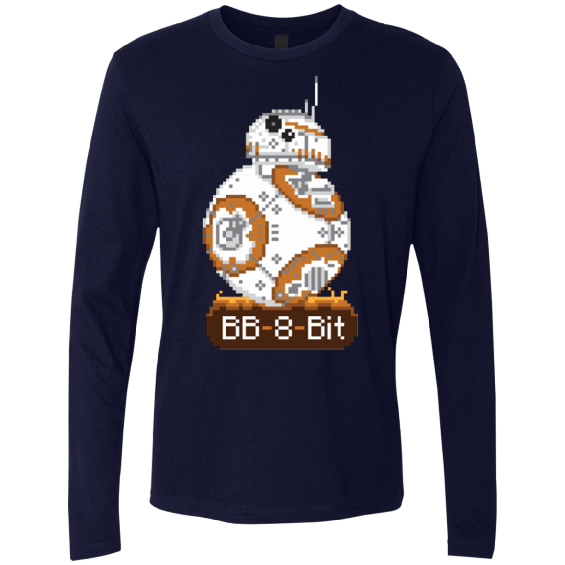 T-Shirts Midnight Navy / Small BB8Bit Men's Premium Long Sleeve
