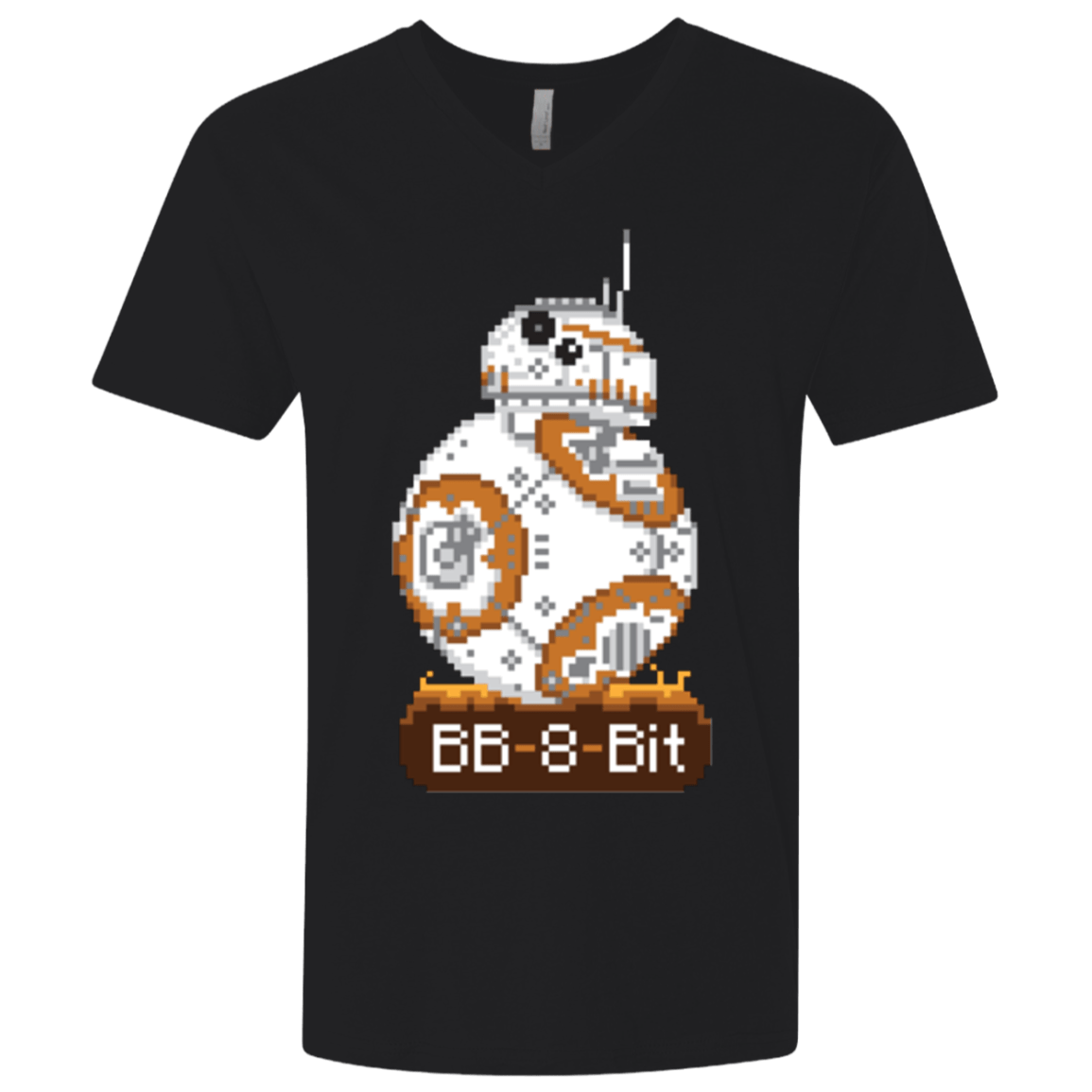 T-Shirts Black / X-Small BB8Bit Men's Premium V-Neck