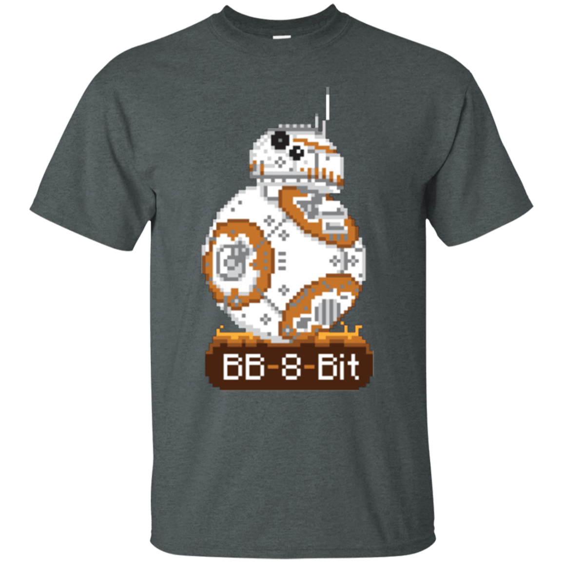 T-Shirts Dark Heather / Small BB8Bit T-Shirt