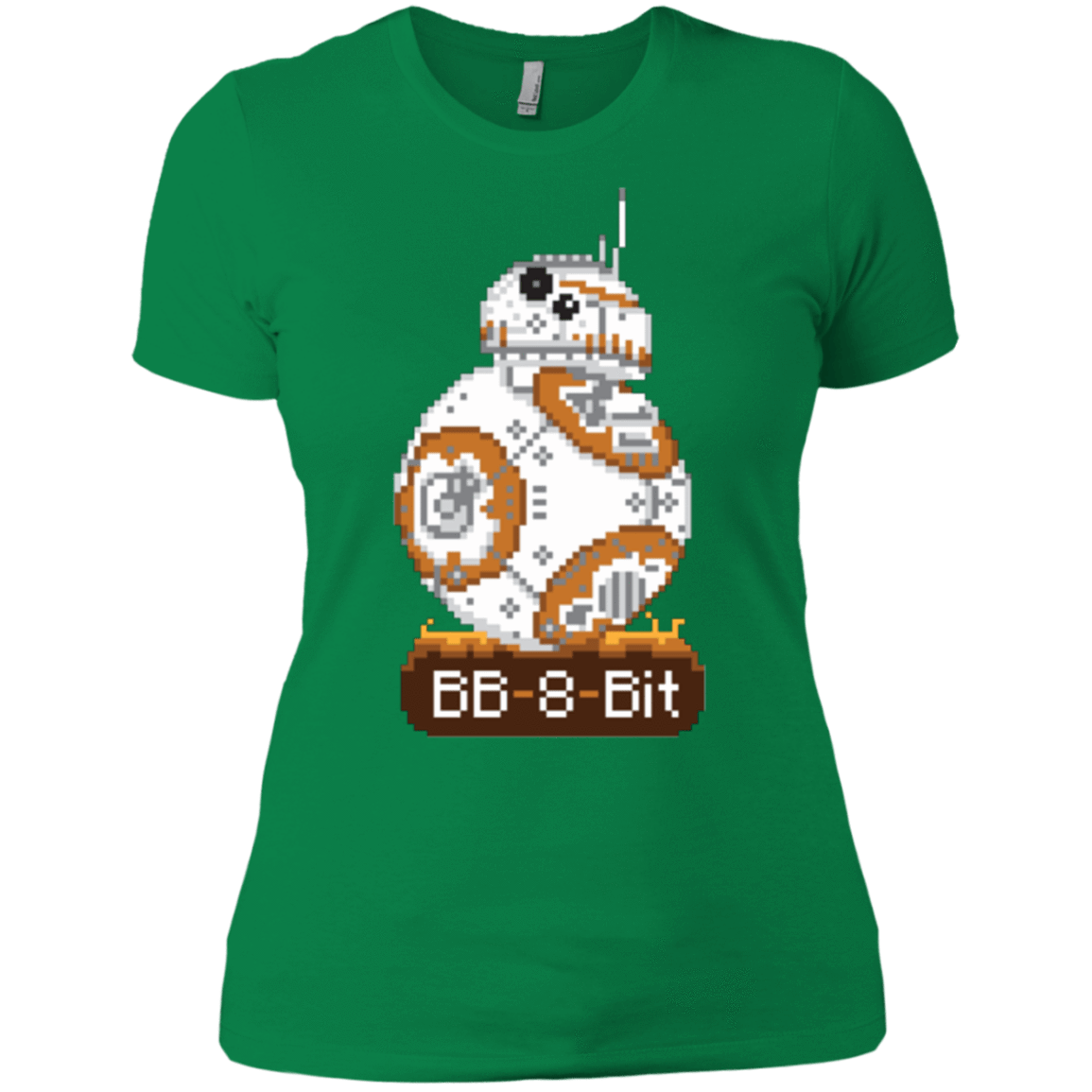 T-Shirts Kelly Green / X-Small BB8Bit Women's Premium T-Shirt