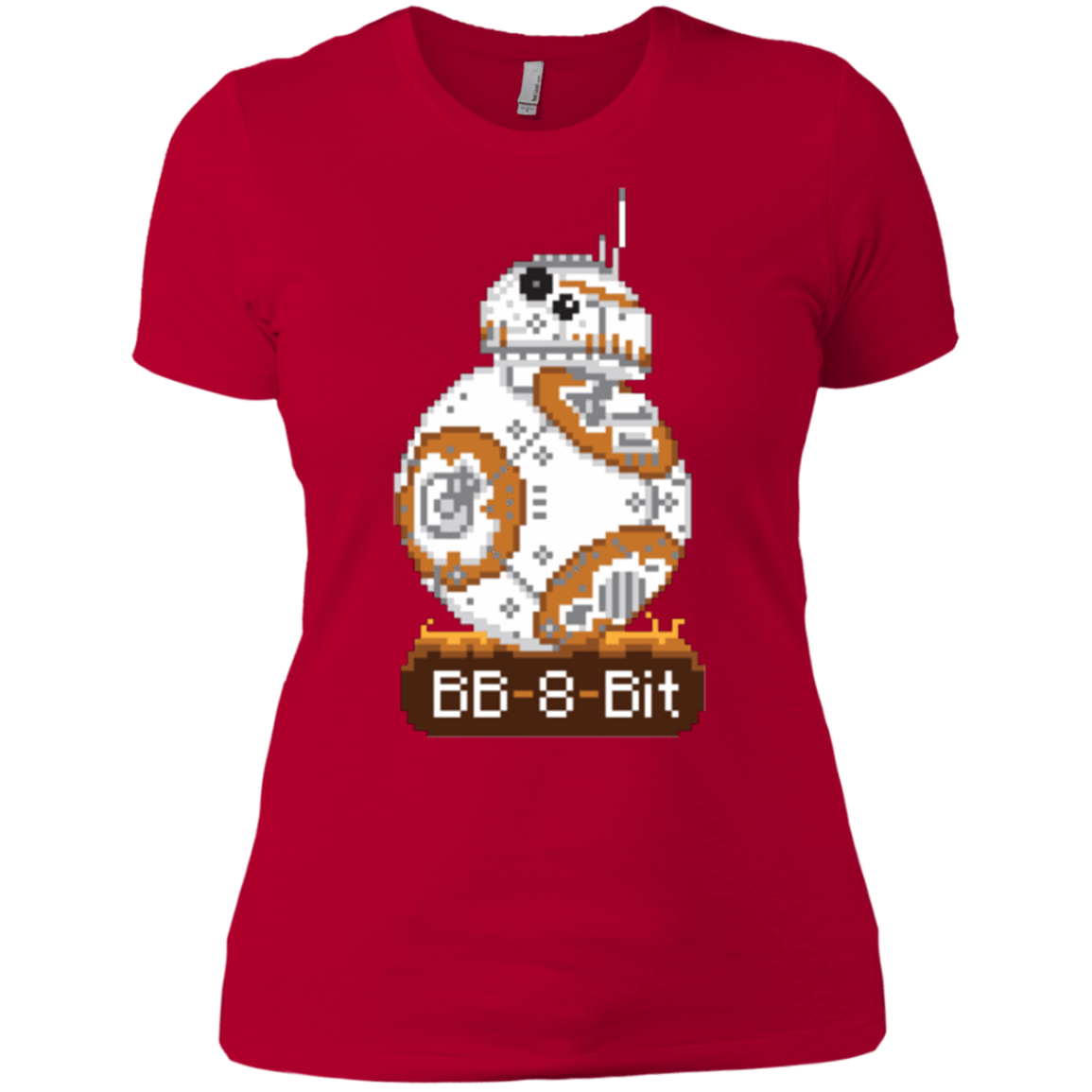 T-Shirts Red / X-Small BB8Bit Women's Premium T-Shirt