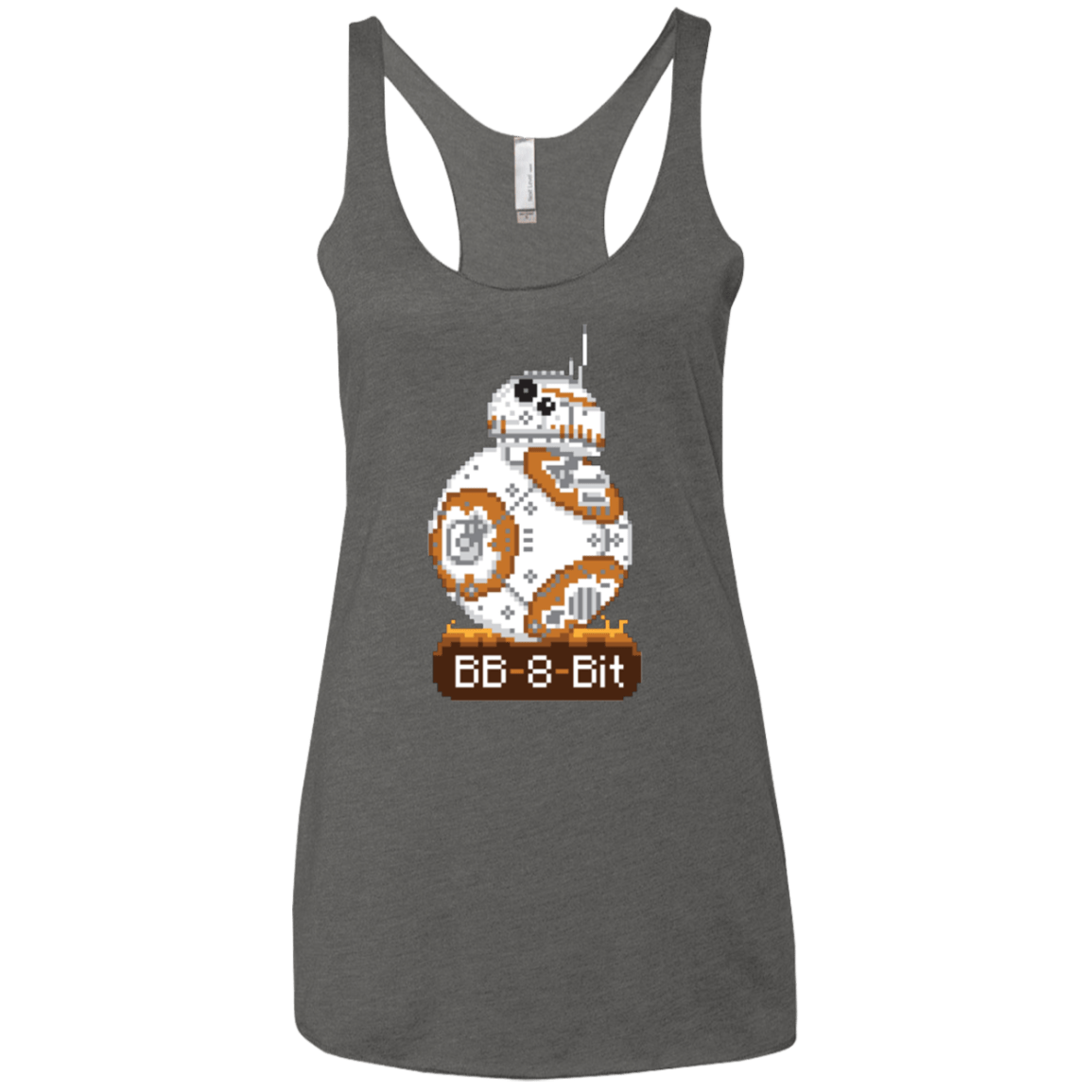 T-Shirts Premium Heather / X-Small BB8Bit Women's Triblend Racerback Tank