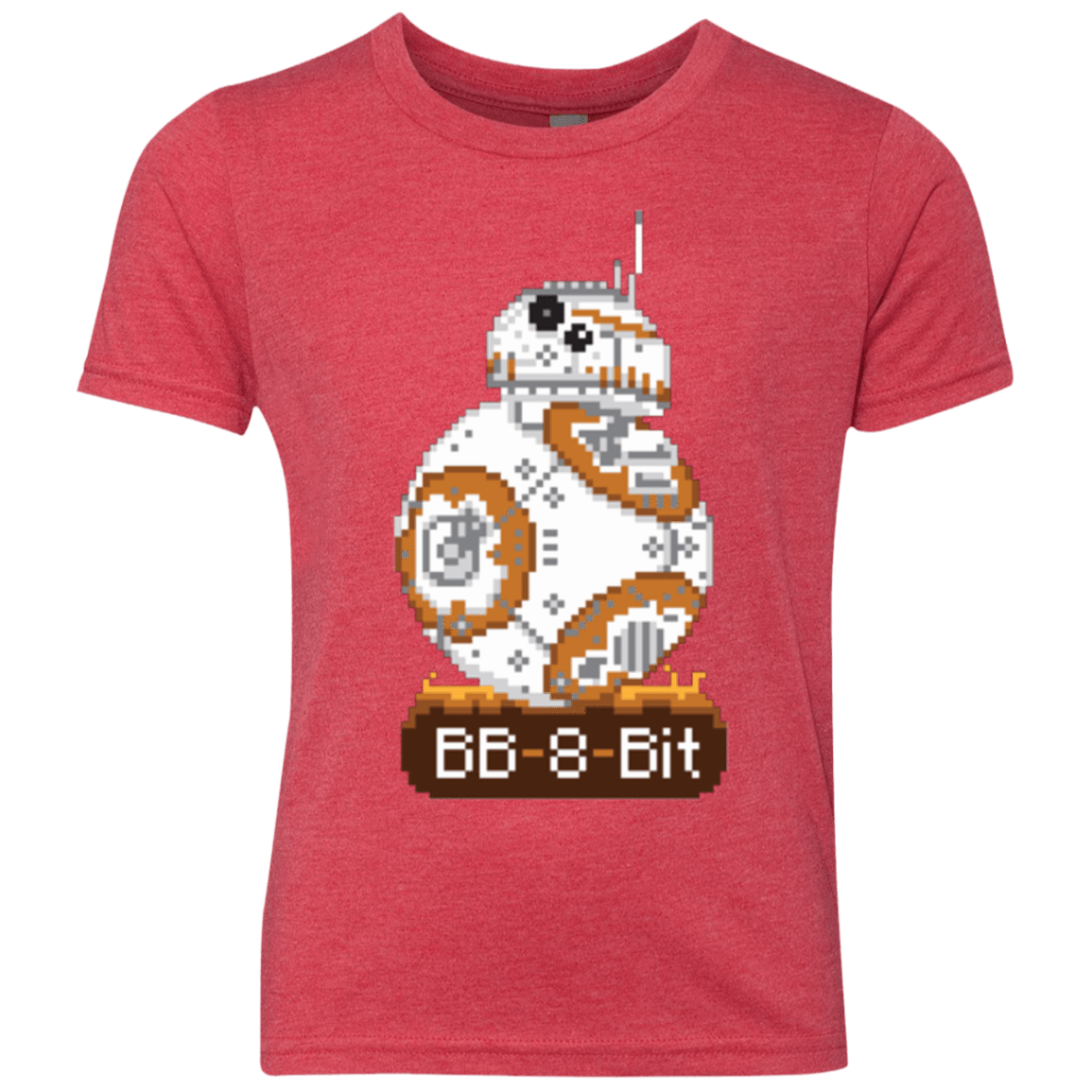 T-Shirts Vintage Red / YXS BB8Bit Youth Triblend T-Shirt