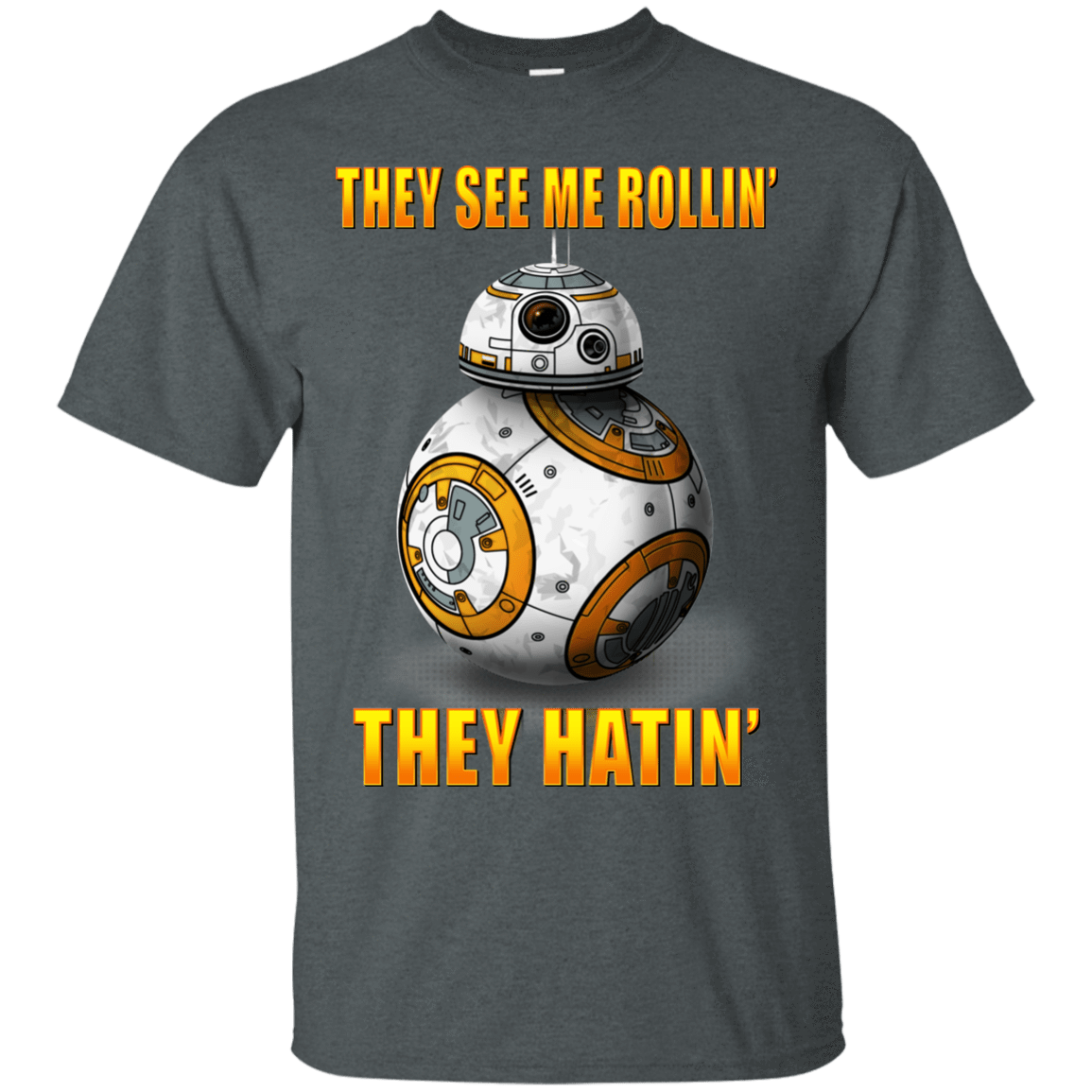 T-Shirts Dark Heather / Small BB8TSMR T-Shirt