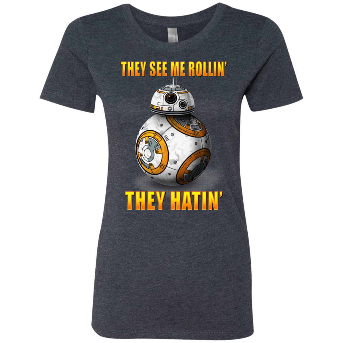 T-Shirts Vintage Navy / Small BB8TSMR Women's Triblend T-Shirt