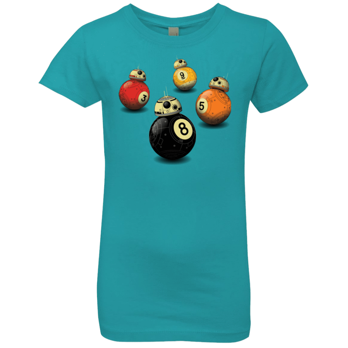 T-Shirts Tahiti Blue / YXS BB9 Ball Girls Premium T-Shirt