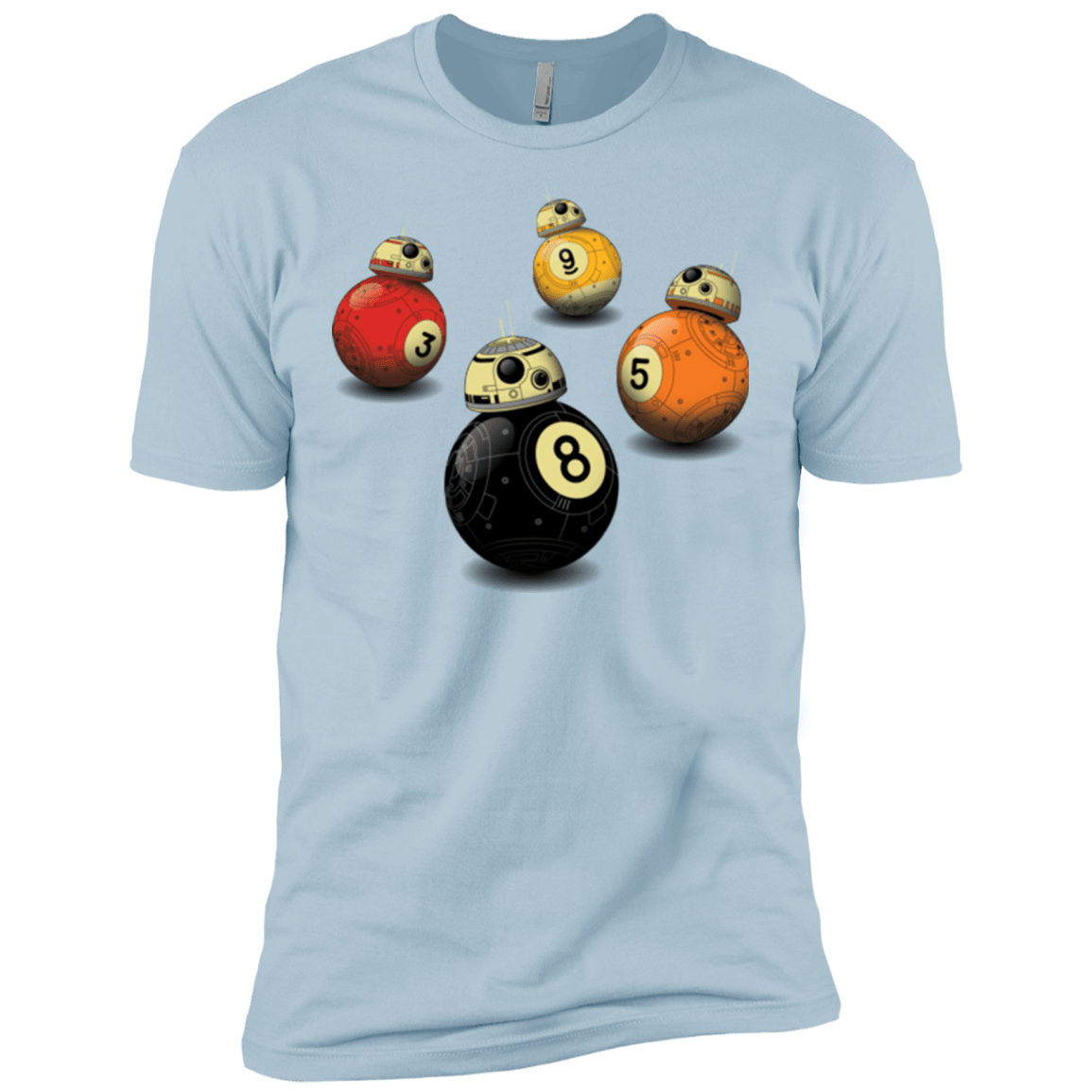 T-Shirts Light Blue / X-Small BB9 Ball Men's Premium T-Shirt