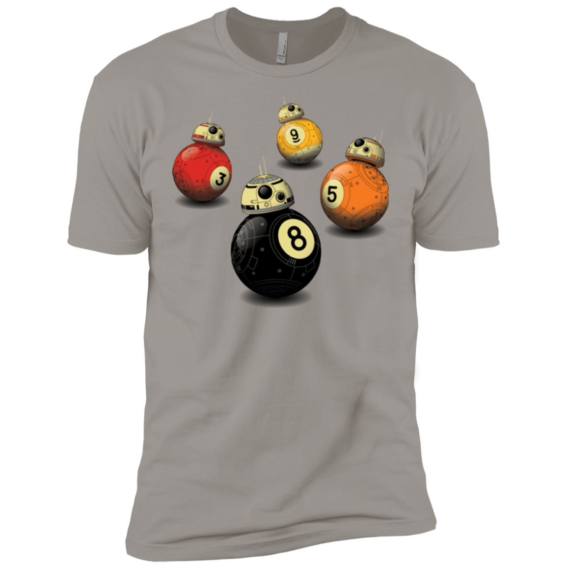 T-Shirts Light Grey / X-Small BB9 Ball Men's Premium T-Shirt