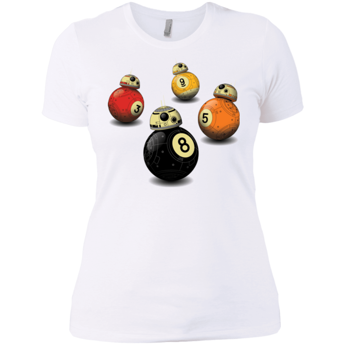 T-Shirts White / X-Small BB9 Ball Women's Premium T-Shirt