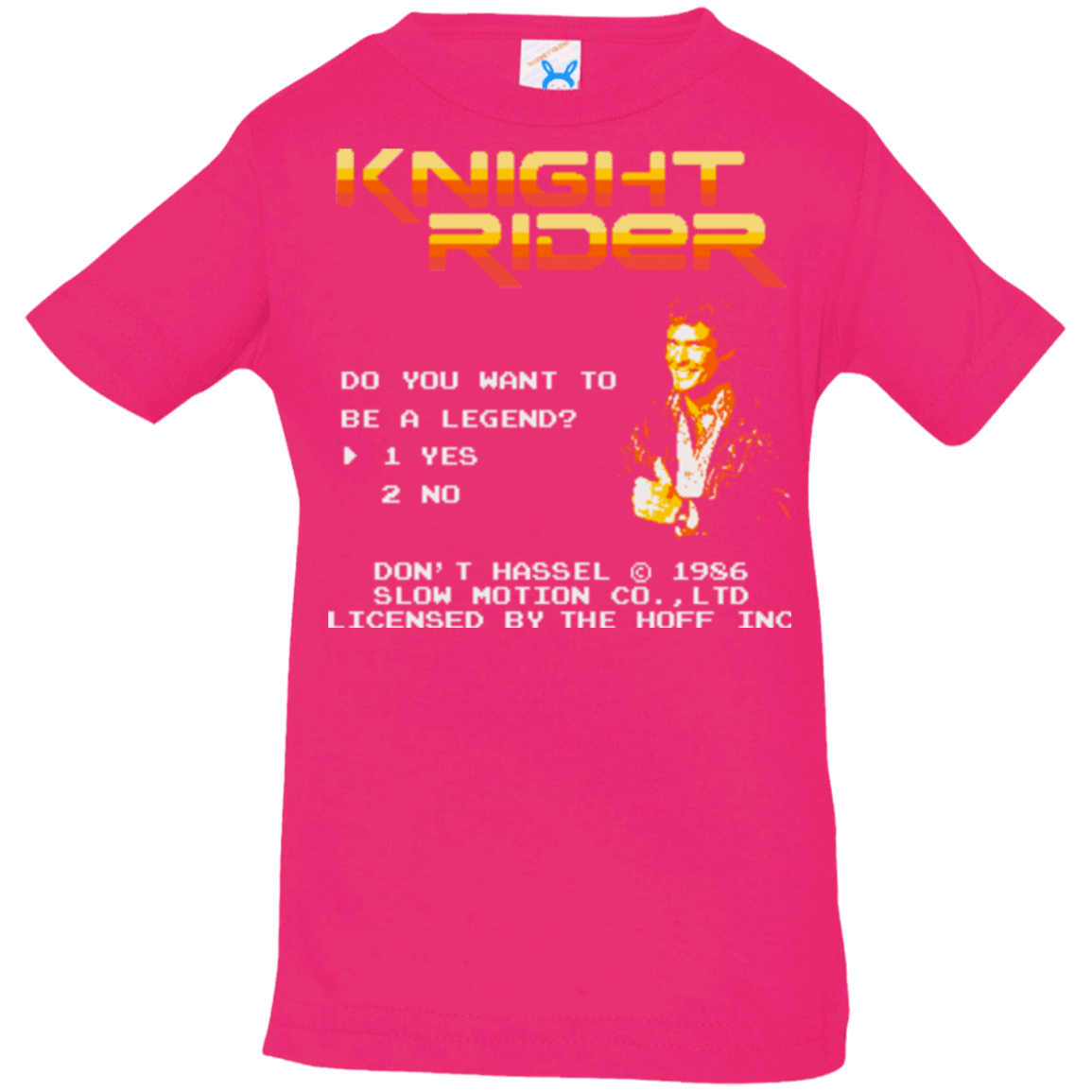 T-Shirts Hot Pink / 6 Months Be a legend Infant Premium T-Shirt