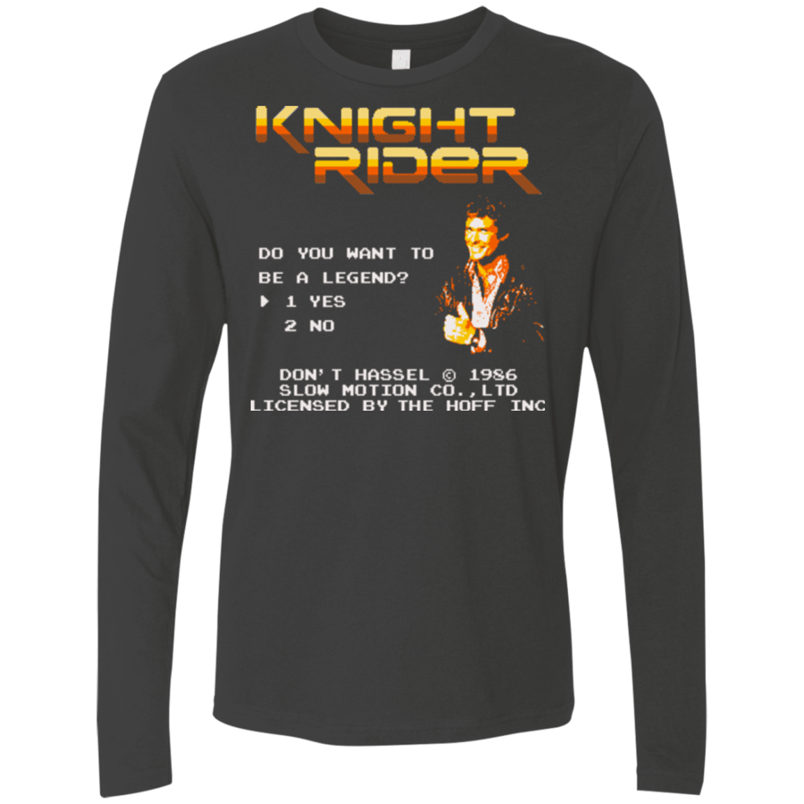 T-Shirts Heavy Metal / Small Be a legend Men's Premium Long Sleeve