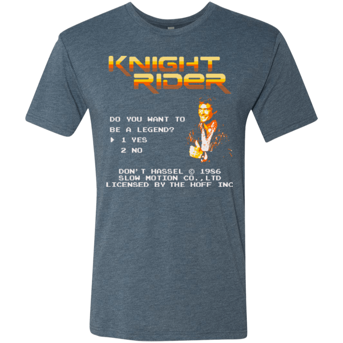 T-Shirts Indigo / Small Be a legend Men's Triblend T-Shirt