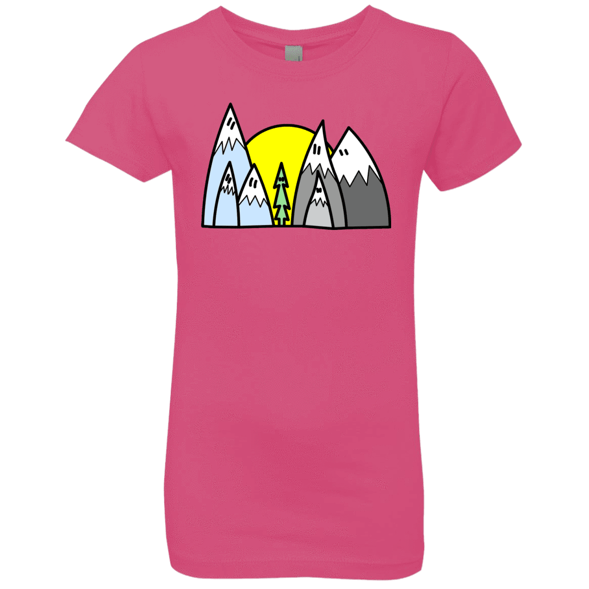 T-Shirts Hot Pink / YXS Be Different Girls Premium T-Shirt