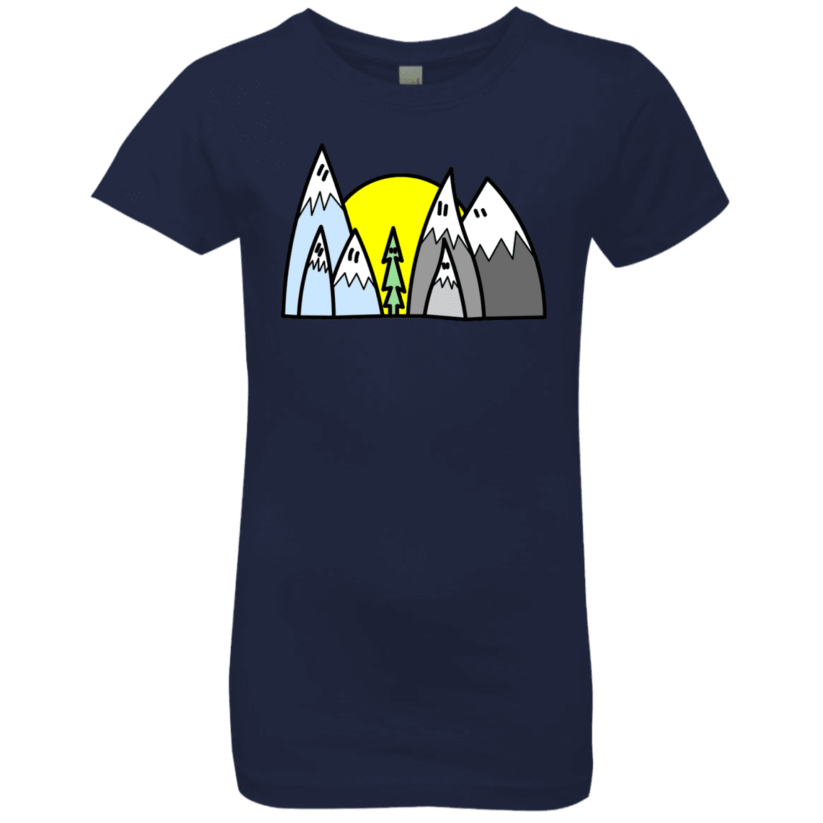 T-Shirts Midnight Navy / YXS Be Different Girls Premium T-Shirt