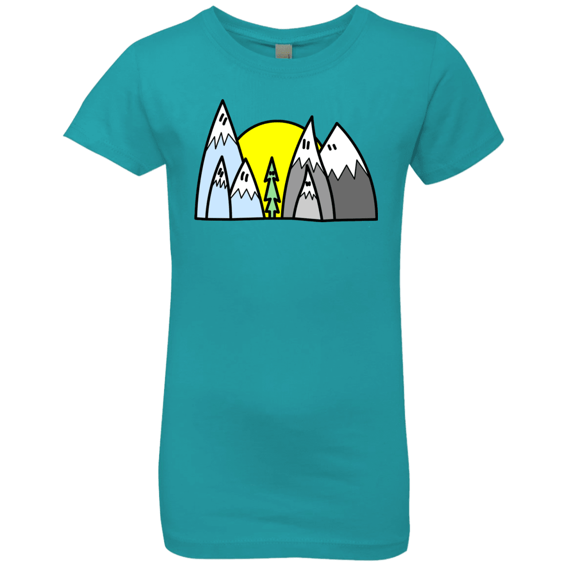 T-Shirts Tahiti Blue / YXS Be Different Girls Premium T-Shirt