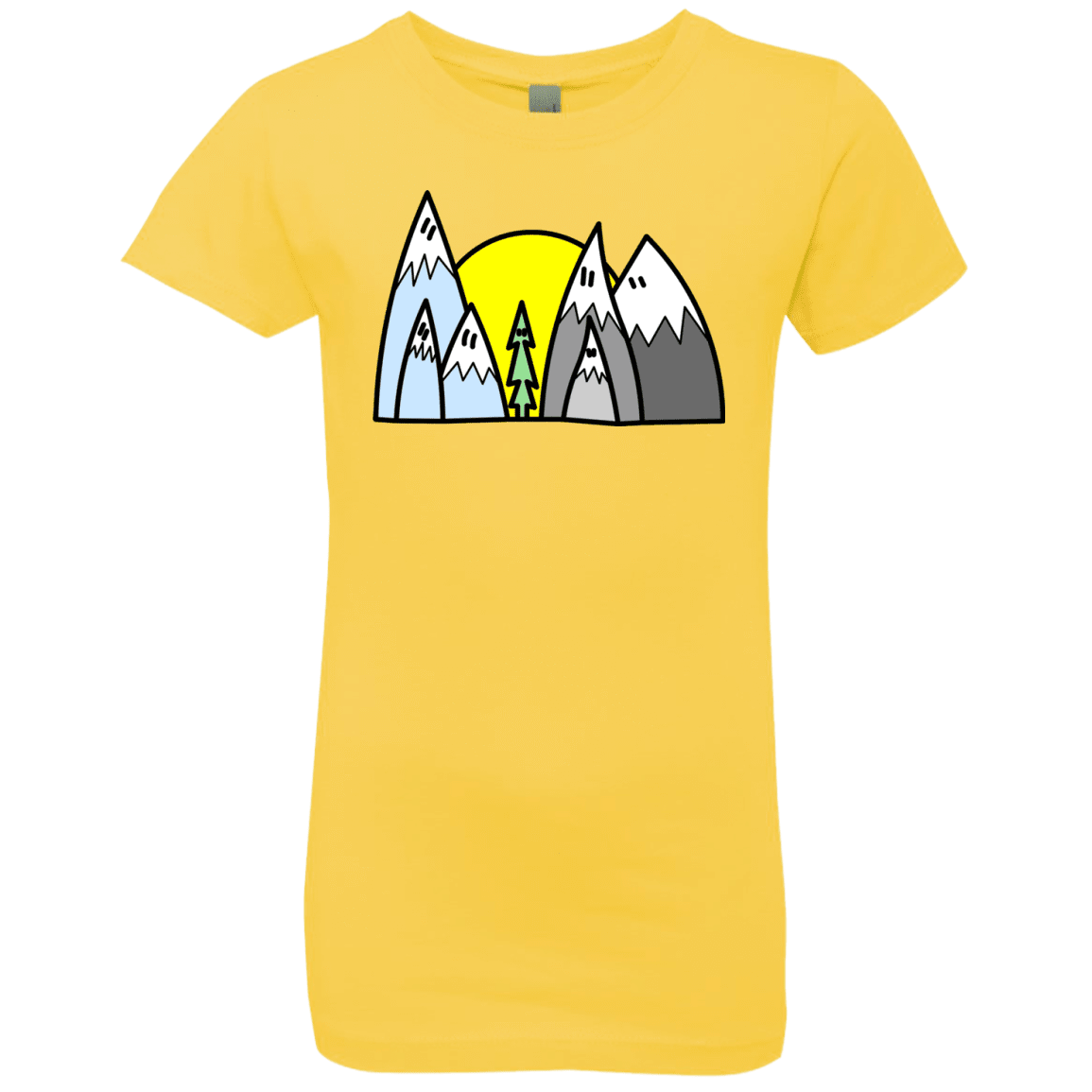 T-Shirts Vibrant Yellow / YXS Be Different Girls Premium T-Shirt